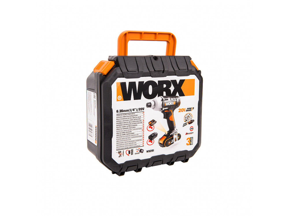 Винтоверт ударный аккумуляторный WORX WX291 Винтоверт ударный аккумуляторный WORX WX291