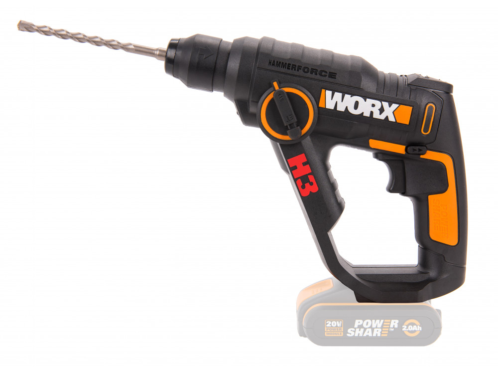 Перфоратор аккумуляторный WORX WX390.1 Перфоратор аккумуляторный WORX WX390.1