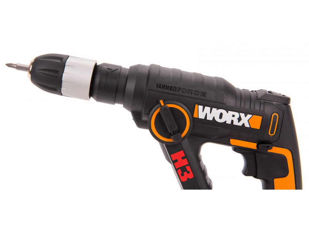 Перфоратор аккумуляторный WORX WX390.1 Перфоратор аккумуляторный WORX WX390.1