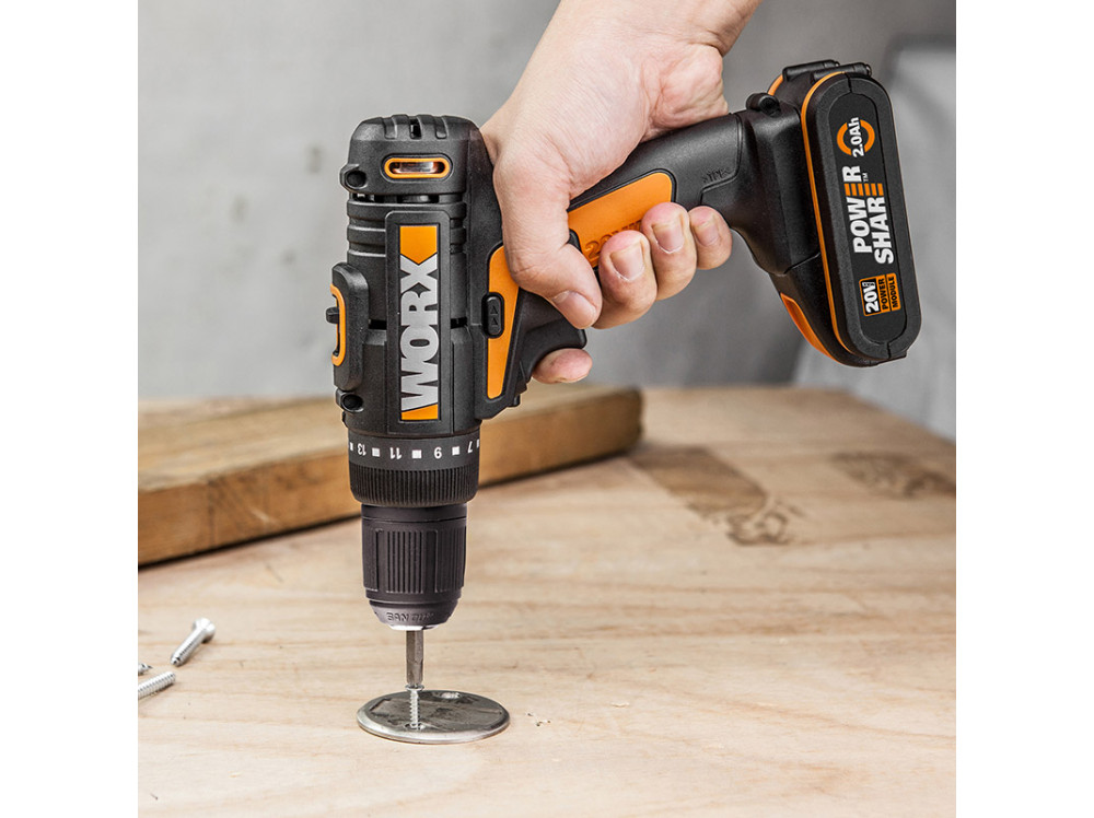 Дрель-шуруповерт аккумуляторная WORX WX101.2 Дрель-шуруповерт аккумуляторная WORX WX101.2