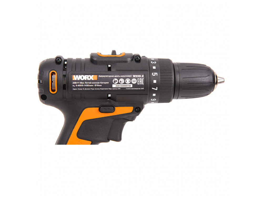 Дрель-шуруповерт аккумуляторная WORX WX101.2 Дрель-шуруповерт аккумуляторная WORX WX101.2