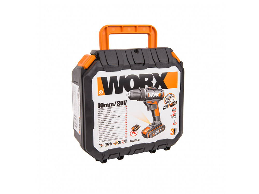 Дрель-шуруповерт аккумуляторная WORX WX101.2 Дрель-шуруповерт аккумуляторная WORX WX101.2
