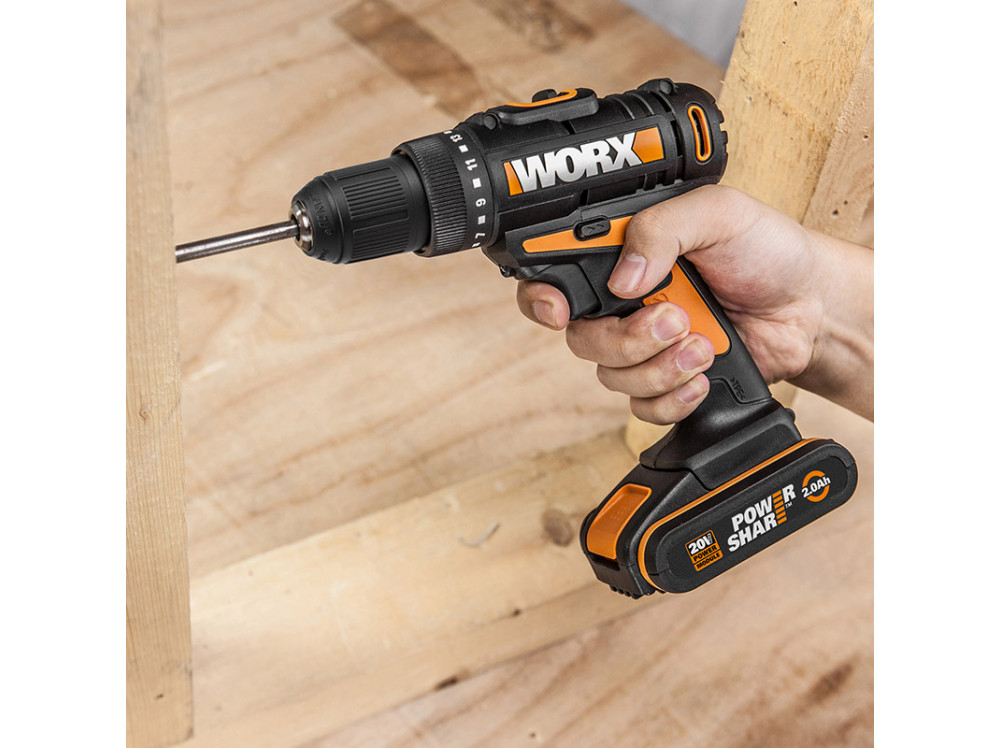 Дрель-шуруповерт аккумуляторная WORX WX101.2 Дрель-шуруповерт аккумуляторная WORX WX101.2