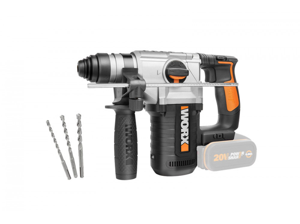 Перфоратор аккумуляторный WORX WX392.9 Перфоратор аккумуляторный WORX WX392.9
