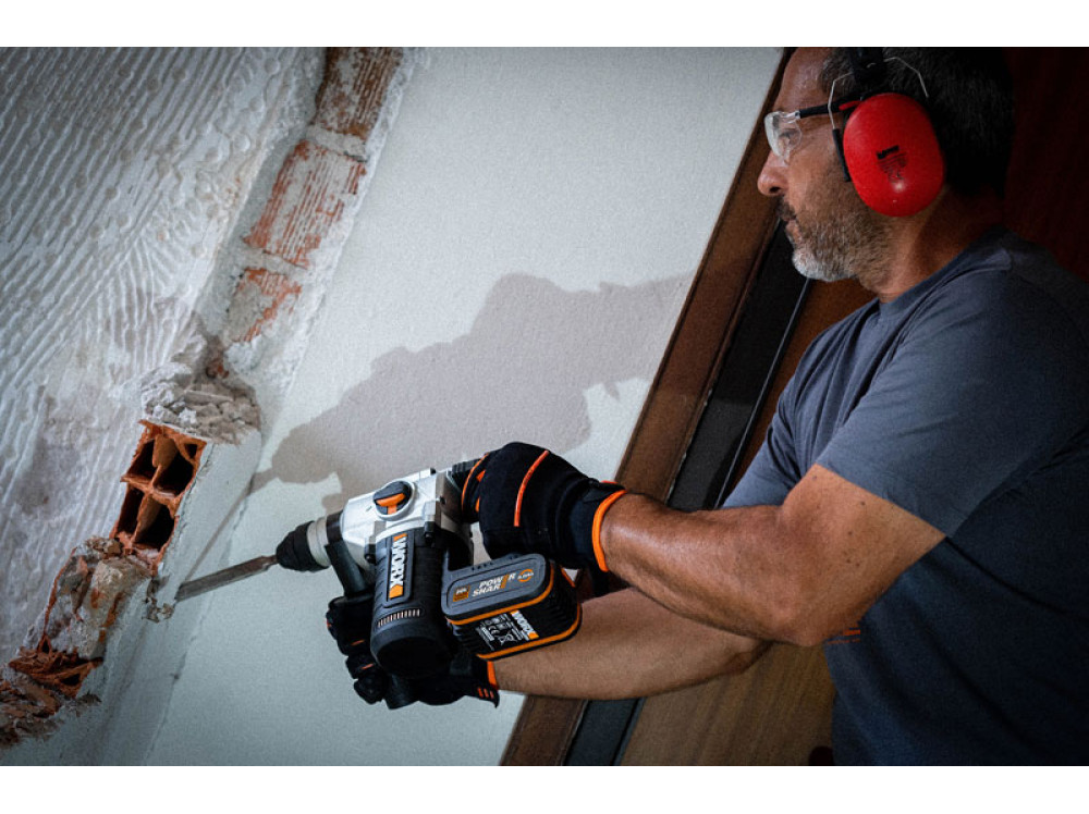 Перфоратор аккумуляторный WORX WX392.9 Перфоратор аккумуляторный WORX WX392.9