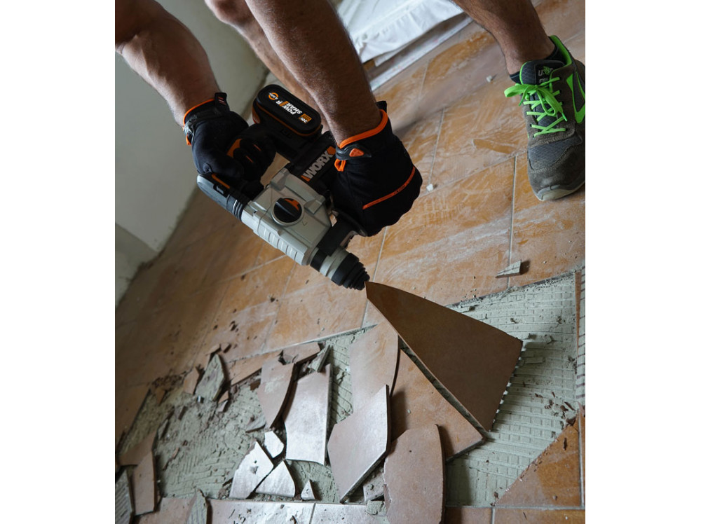 Перфоратор аккумуляторный WORX WX392.9 Перфоратор аккумуляторный WORX WX392.9