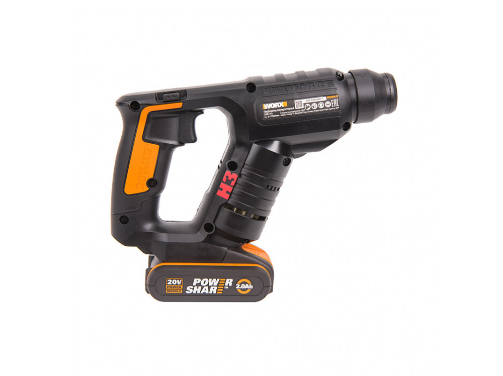 Перфоратор аккумуляторный WORX WX394.3