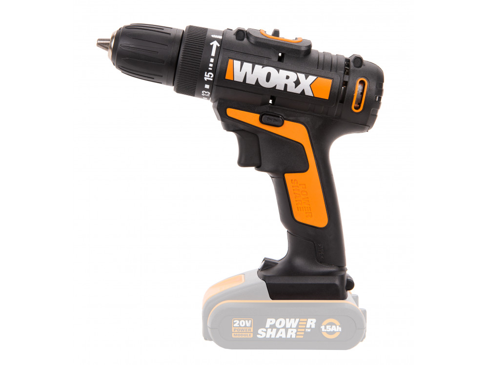 Дрель-шуруповерт аккумуляторная WORX WX101.9 Дрель-шуруповерт аккумуляторная WORX WX101.9