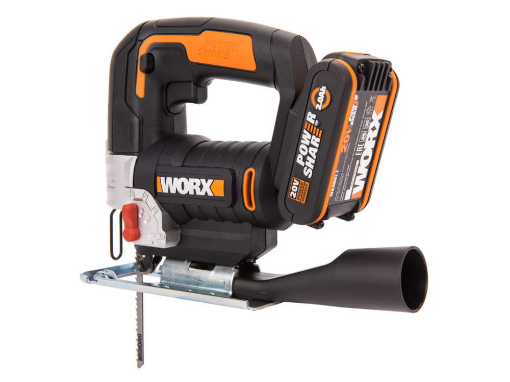 Лобзик аккумуляторный WORX WX543.9 Лобзик аккумуляторный WORX WX543.9