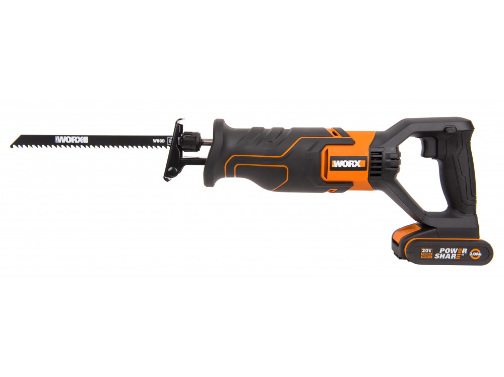 Сабельная пила аккумуляторная WORX WX500 Сабельная пила аккумуляторная WORX WX500