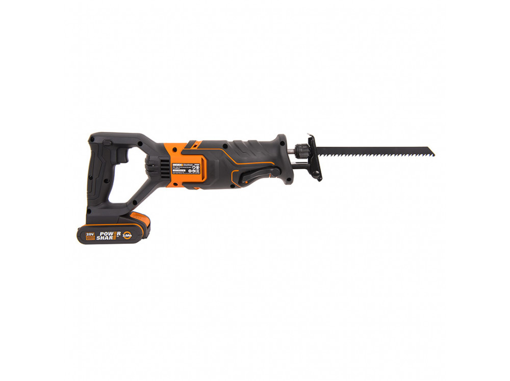 Сабельная пила аккумуляторная WORX WX500 Сабельная пила аккумуляторная WORX WX500
