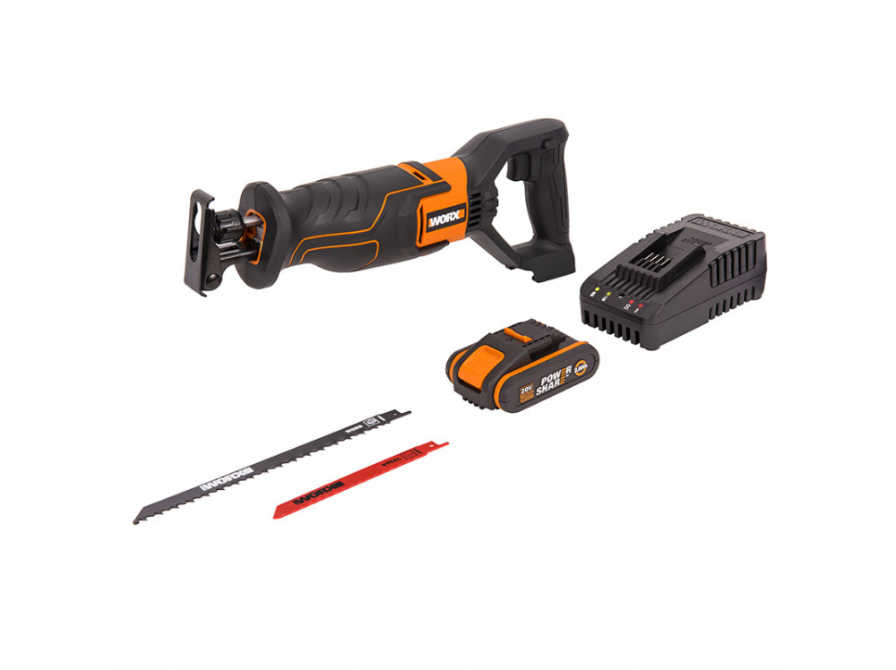Сабельная пила аккумуляторная WORX WX500 Сабельная пила аккумуляторная WORX WX500
