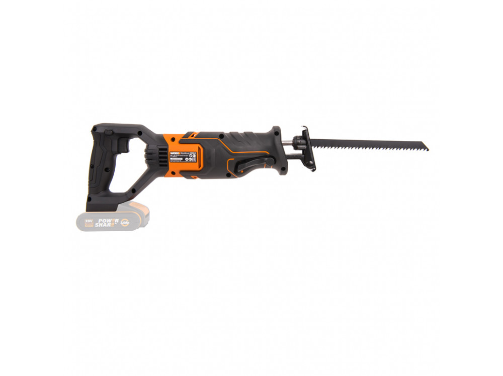Сабельная пила аккумуляторная WORX WX500.9 Сабельная пила аккумуляторная WORX WX500.9