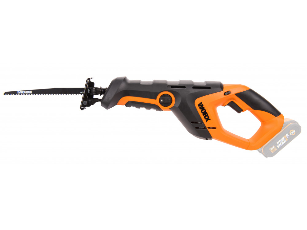 Сабельная пила аккумуляторная WORX WX508.9 Сабельная пила аккумуляторная WORX WX508.9