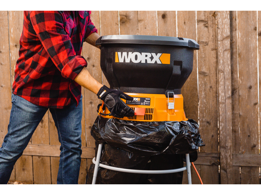 Измельчитель для листьев WORX WG430E Измельчитель для листьев WORX WG430E