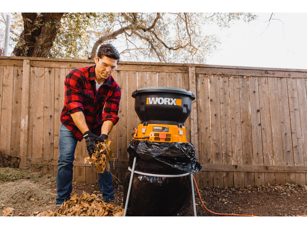Измельчитель для листьев WORX WG430E Измельчитель для листьев WORX WG430E