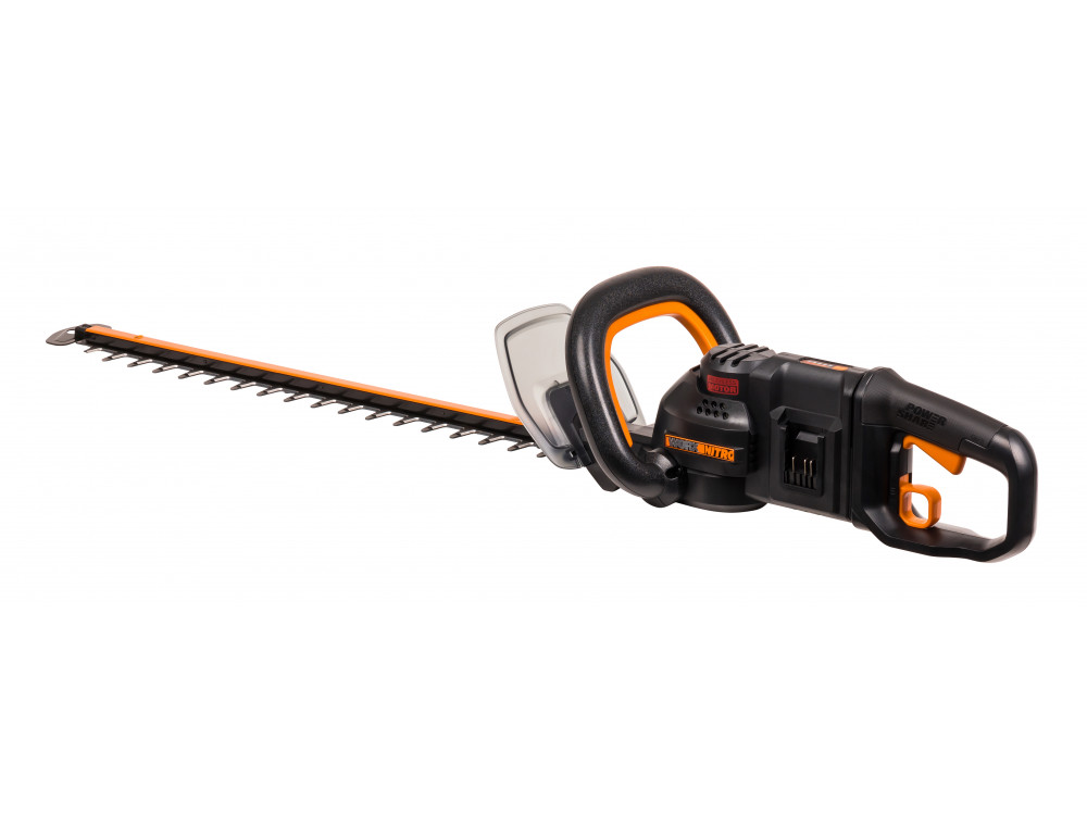 Кусторез аккумуляторный бесщёточный WORX WG286E.9, 40В, 61 см, без АКБ и ЗУ Кусторез аккумуляторный бесщёточный WORX WG286E.9, 40В, 61 см, без АКБ и ЗУ