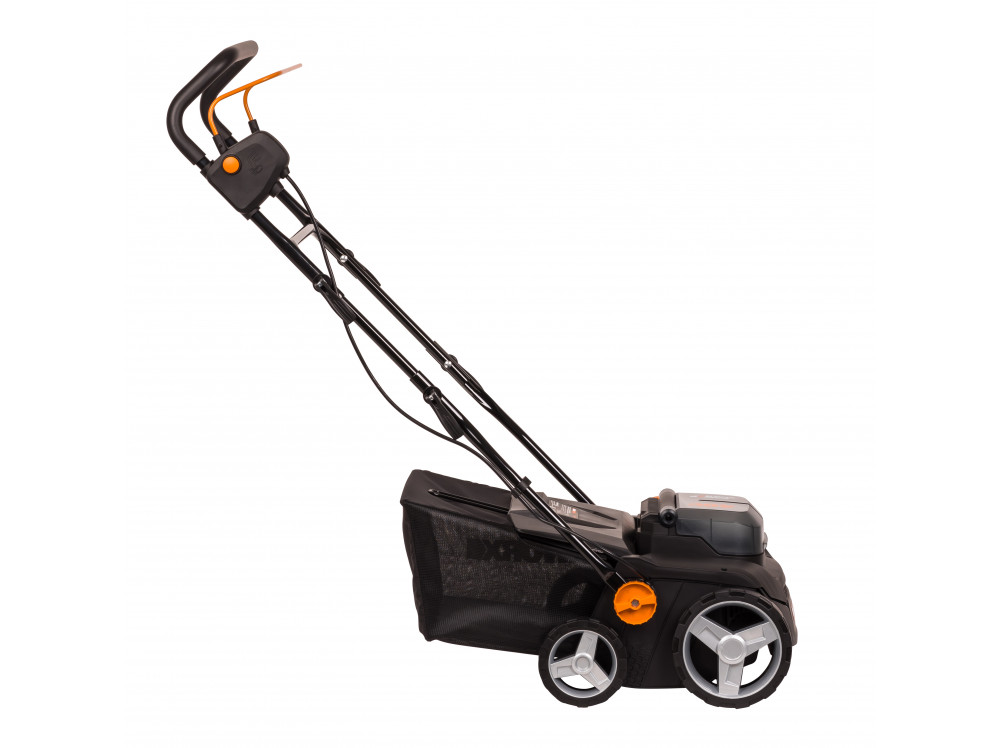 Скарификатор-аэратор аккумуляторный бесщёточный WORX WG855E.9, 40В, без АКБ и ЗУ Скарификатор-аэратор аккумуляторный бесщёточный WORX WG855E.9, 40В, без АКБ и ЗУ