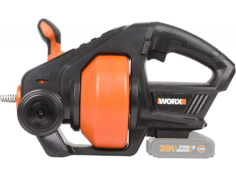 Устройство для прочистки труб аккумуляторное WORX WX891.9 Устройство для прочистки труб аккумуляторное WORX WX891.9