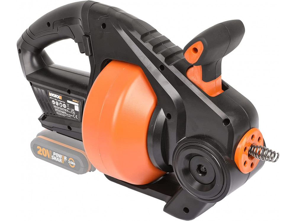 Устройство для прочистки труб аккумуляторное WORX WX891.9 Устройство для прочистки труб аккумуляторное WORX WX891.9