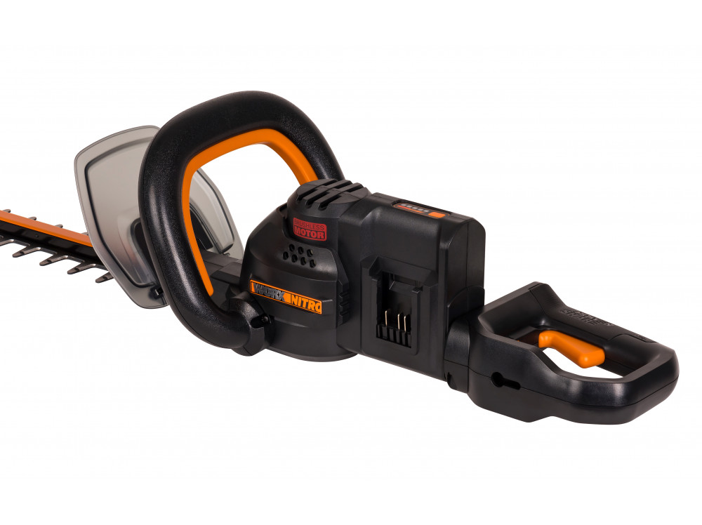Кусторез аккумуляторный бесщёточный WORX WG286E.9, 40В, 61 см, без АКБ и ЗУ Кусторез аккумуляторный бесщёточный WORX WG286E.9, 40В, 61 см, без АКБ и ЗУ