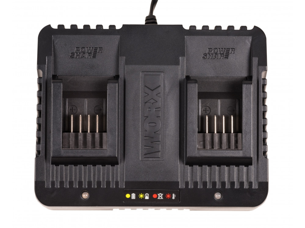 Двойное зарядное устройство WORX WA3772 Двойное зарядное устройство WORX WA3772