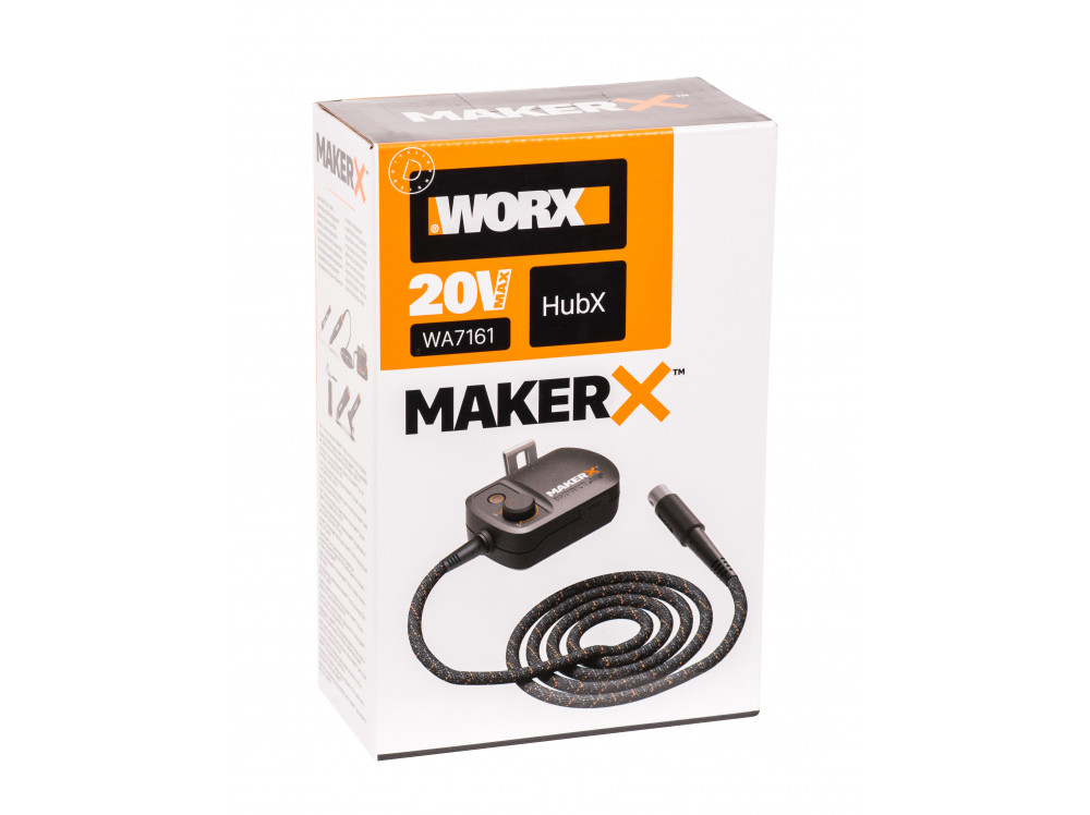 Адаптер для MAKER X с USB WORX WA7161 20В Адаптер для MAKER X с USB WORX WA7161 20В
