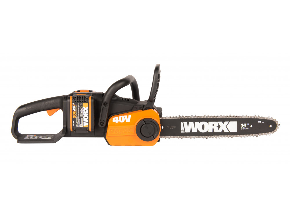 Цепная пила аккумуляторная WORX WG384E Цепная пила аккумуляторная WORX WG384E