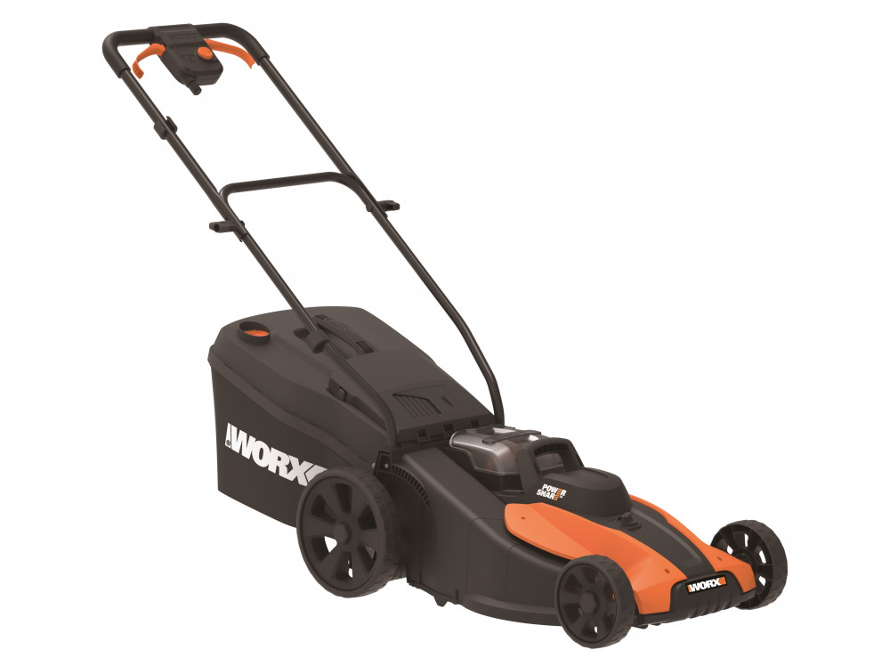 Газонокосилка аккумуляторная WORX WG744E Газонокосилка аккумуляторная WORX WG744E
