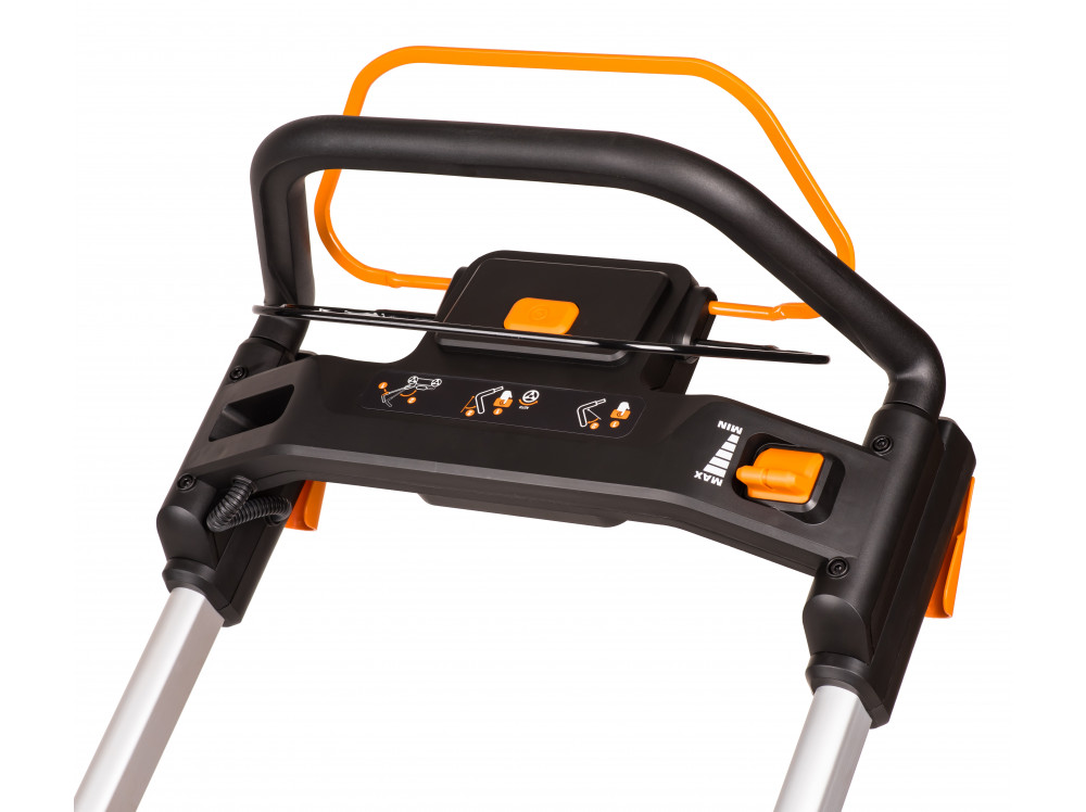 Газонокосилка аккумуляторная самоходная WORX WG749E Газонокосилка аккумуляторная самоходная WORX WG749E
