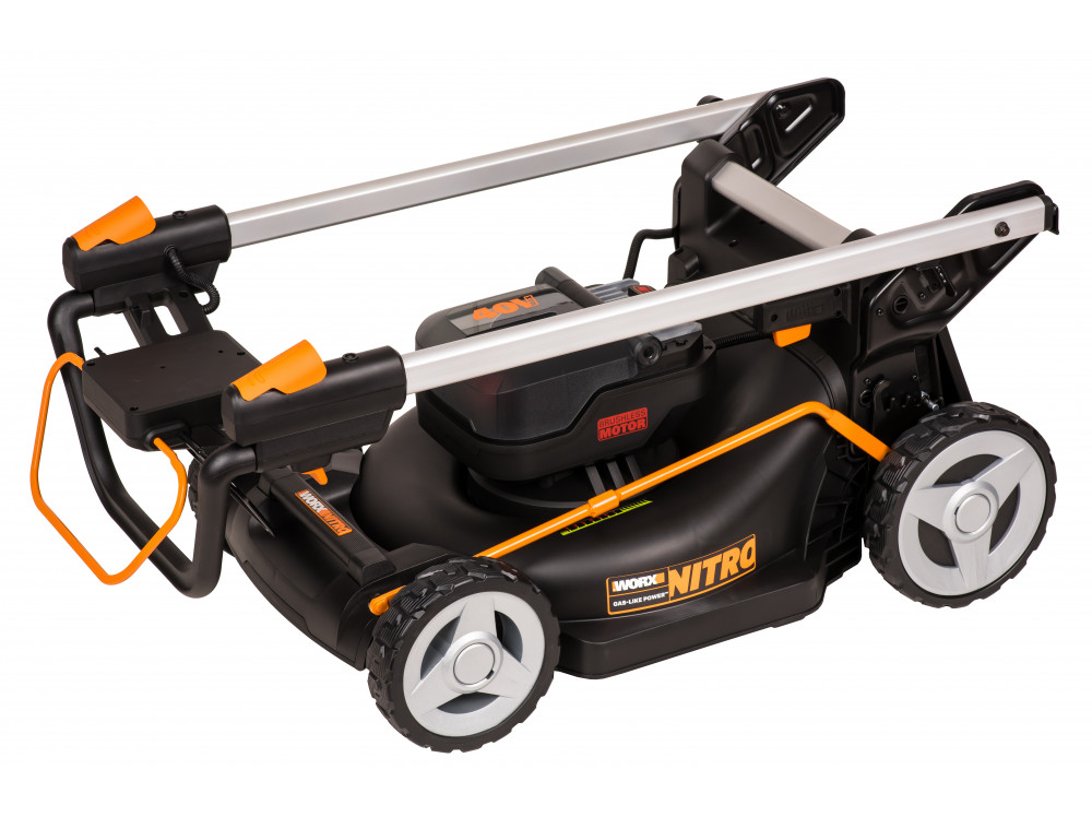Газонокосилка аккумуляторная самоходная WORX WG749E Газонокосилка аккумуляторная самоходная WORX WG749E