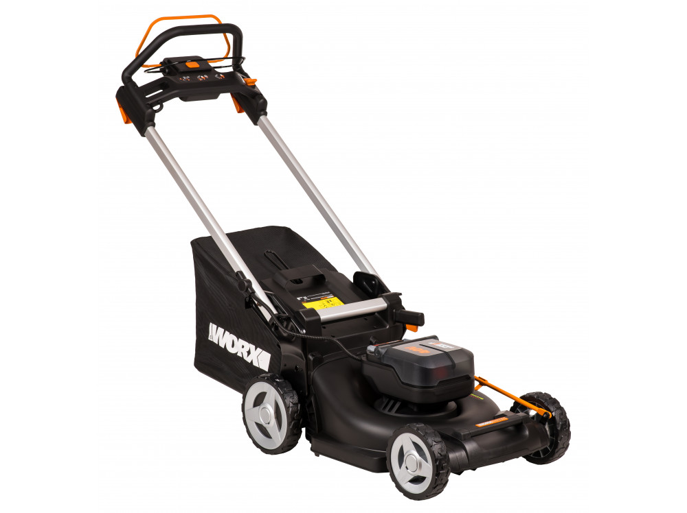 Газонокосилка аккумуляторная самоходная WORX WG749E Газонокосилка аккумуляторная самоходная WORX WG749E