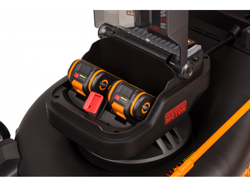 Газонокосилка аккумуляторная самоходная WORX WG749E Газонокосилка аккумуляторная самоходная WORX WG749E