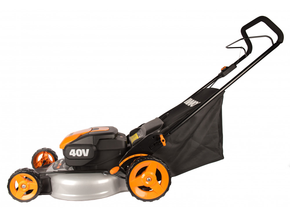 Газонокосилка аккумуляторная WORX WG751E Газонокосилка аккумуляторная WORX WG751E