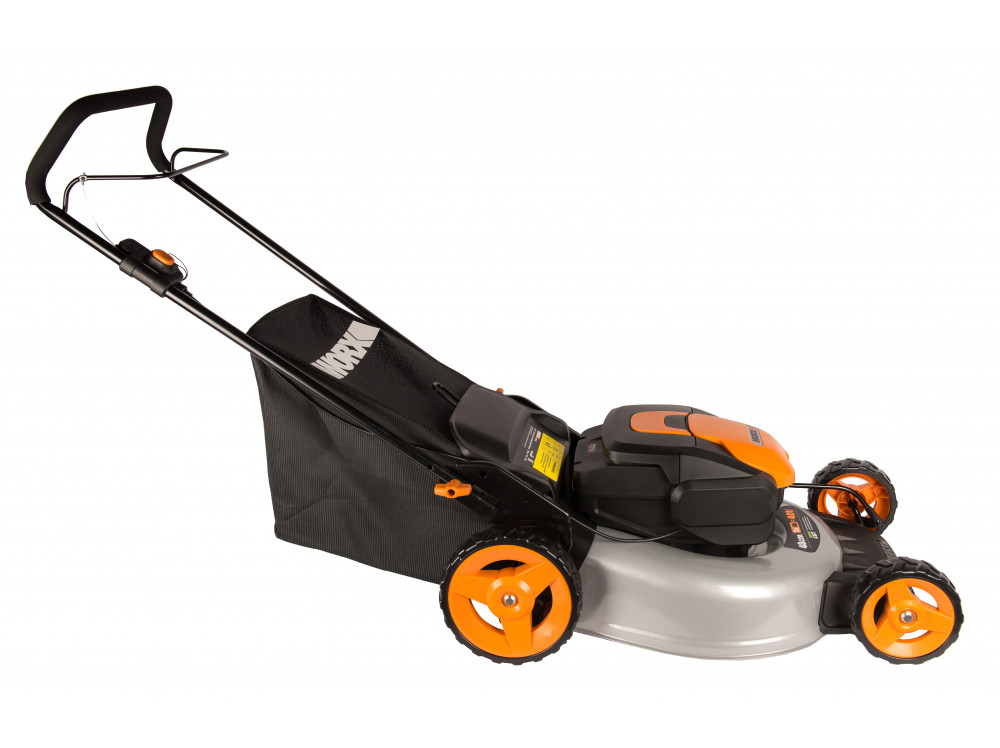 Газонокосилка аккумуляторная WORX WG751E Газонокосилка аккумуляторная WORX WG751E