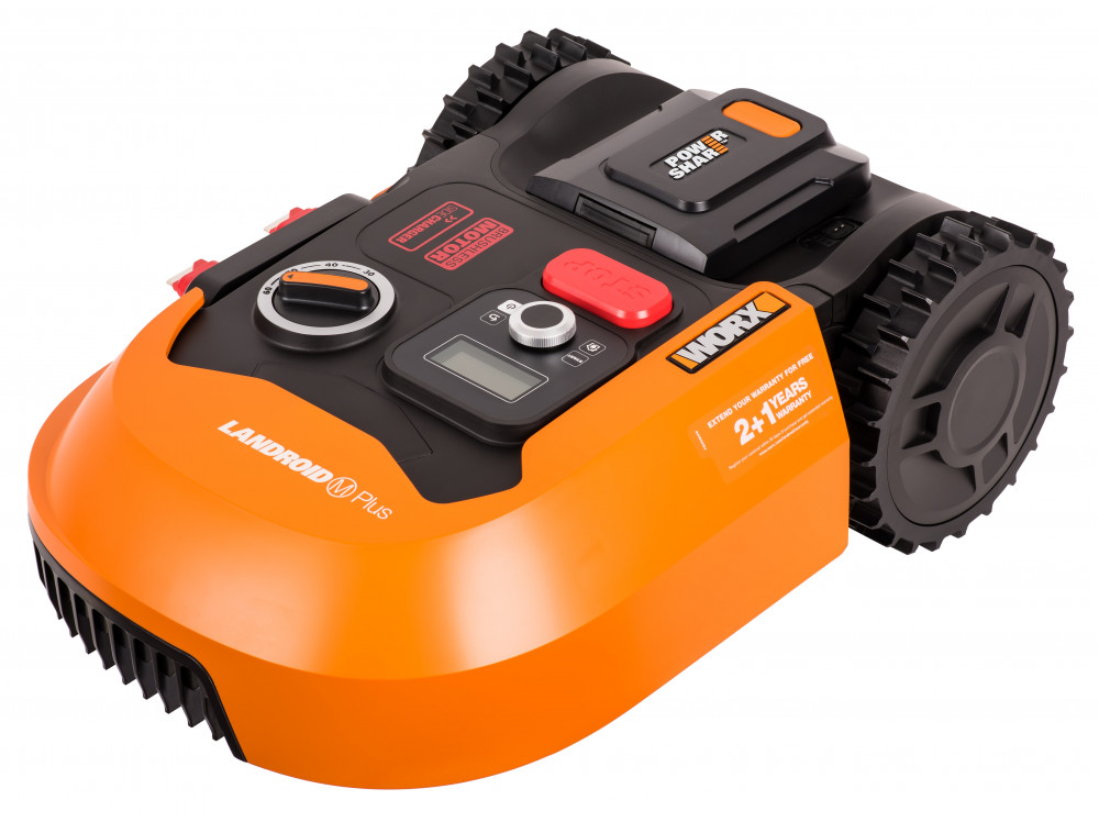 Роботизированная газонокосилка Worx Landroid M500 Plus WR165E 500м² Роботизированная газонокосилка Worx Landroid M500 Plus WR165E 500м²