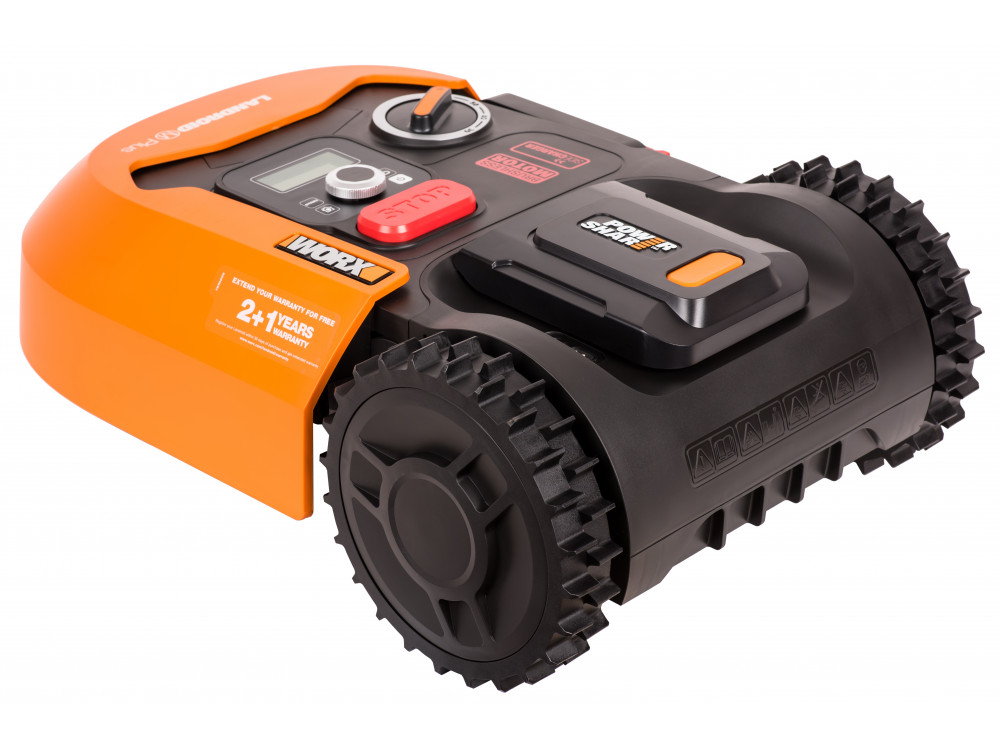 Роботизированная газонокосилка Worx Landroid M500 Plus WR165E 500м² Роботизированная газонокосилка Worx Landroid M500 Plus WR165E 500м²