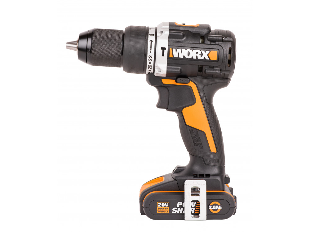 Дрель-шуруповерт ударная аккумуляторная WORX WX352 Дрель-шуруповерт ударная аккумуляторная WORX WX352