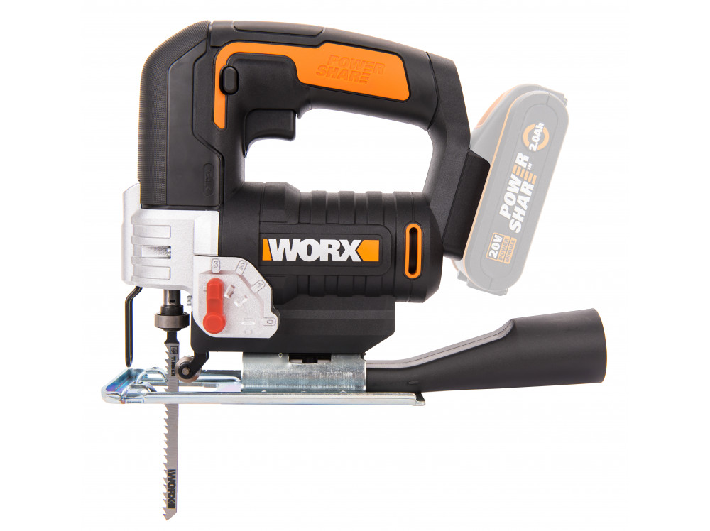 Лобзик аккумуляторный WORX WX543.9 Лобзик аккумуляторный WORX WX543.9