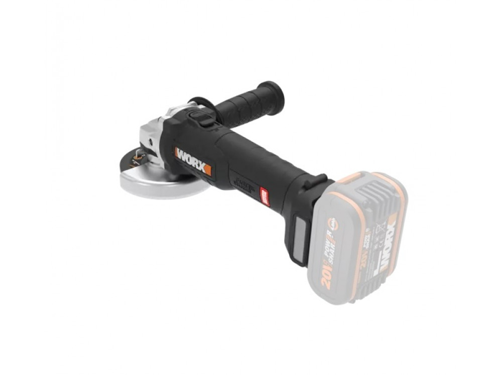 Угловая шлифмашина аккумуляторная WORX WX813 Угловая шлифмашина аккумуляторная WORX WX813