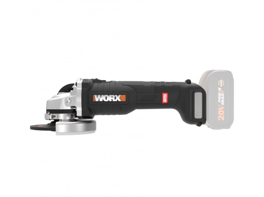 Угловая шлифмашина аккумуляторная WORX WX813 Угловая шлифмашина аккумуляторная WORX WX813