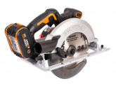 Циркулярная пила аккумуляторная бесщеточная WORX WX520