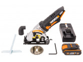 Дисковая пила аккумуляторная WORX SAW WX527