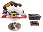 Дисковая пила аккумуляторная WORX WX530