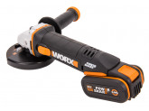 Угловая шлифмашина аккумуляторная WORX WX803.9