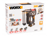 Гвозде-скобозабиватель аккумуляторный WORX WX840 20В