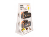Комплект WORX WA3553.2: 2х аккумулятор 2*20В 4.0 А/ч .