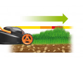 Газонокосилка аккумуляторная WORX WG779E.9 без акб. и ЗУ