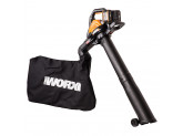 Воздуходувка-пылесос аккумуляторная бесщеточная WORX WG583E