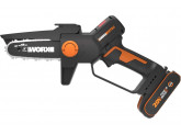 Пила аккумуляторная бесщёточная WORX WG325E, 20В, 12см, 2Ач х1, ЗУ 2А